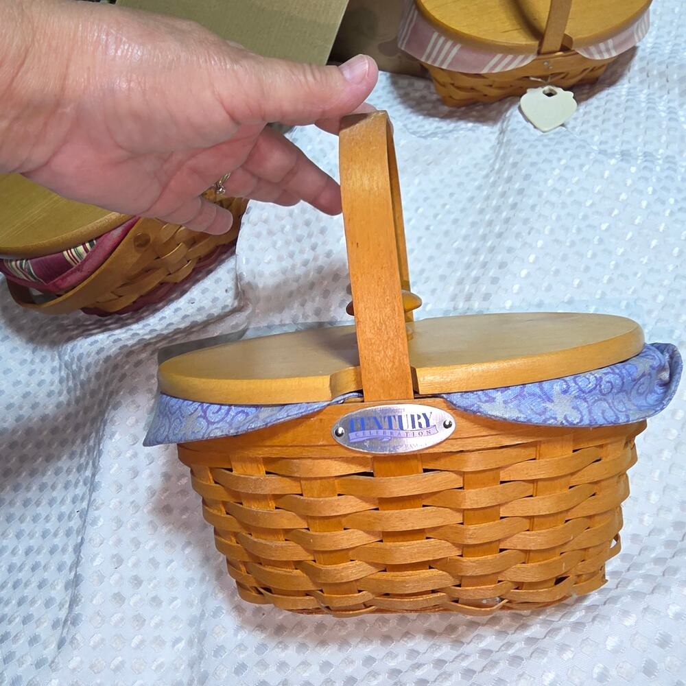 LONGABERGER CENTURY CELEBRATION BASKET SET
